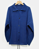 Luxury Plissé Pleated Jacket
